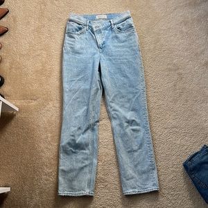 Abercrombie & Fitch 90s Straight Ultra High Rise